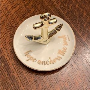 Eccolo Limited Hope Anchors the Soul Trinket Tray
